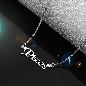 HD302a Dây chuyền inox cung song ngư pisces
