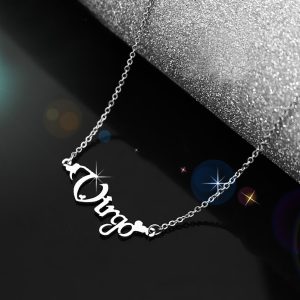 HD308a Dây chuyền cung hoàng đạo xử nữ virgo