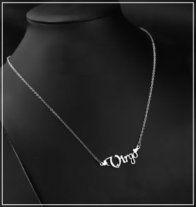 HD308c Dây chuyền cung hoàng đạo xử nữ virgo