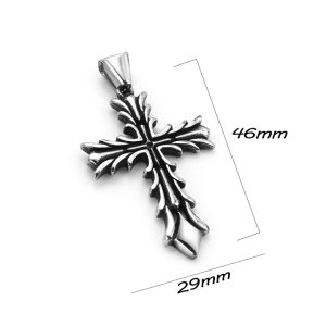 MD145 Mặt dây chuyền hình thánh giá theo phong cách Gothic