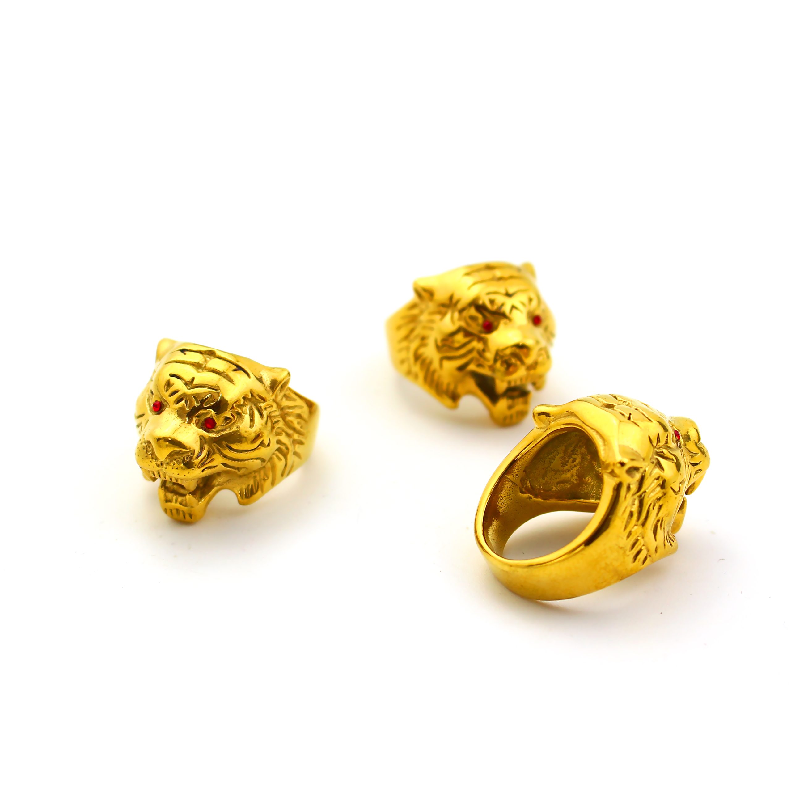 N597a Nhẫn titan con hổ