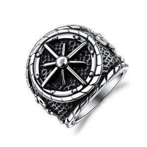 N611a Nhẫn nam inox thời trang Viking