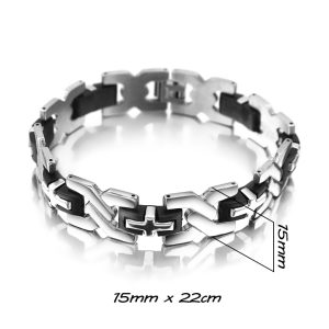 LN008 Lắc tay nam inox cao cấp