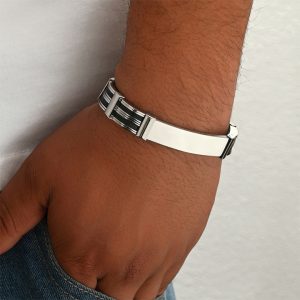 LN013b Lắc tay nam inox thời trang