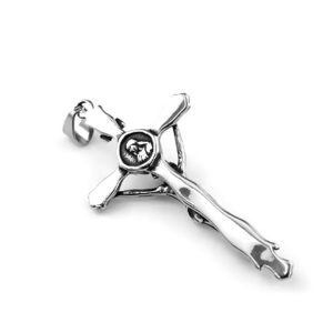 MD104c Mặt dây chuyền titan hình thánh giá Chúa Giêsu