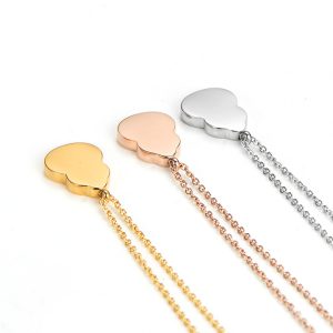 TN537a Dây chuyền titan hồ lô