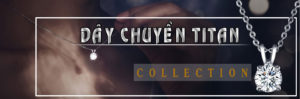 Dây chuyền titan nữ đẹp giá rẻ, CSJ chuyên bỏ sỉ dây chuyền titan,