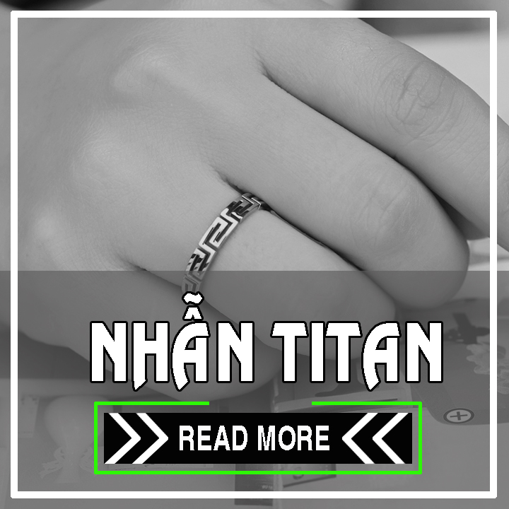 Nhẫn titan nữ - bỏ bán sỉ nhẫn titan cam kết rẻ nhất
