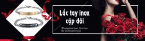 lắc cặp inox đẹp giá rẻ, lắc vòng tay cặp đẹp ý nghĩa,
