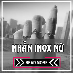 nhẫn inox nữ đẹp giá rẻ, nơi bán nhẫn nữ đẹp bằng inox,
