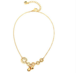 Lắc tay nữ titan kim tiền mạ vàng đẹp giá rẻ