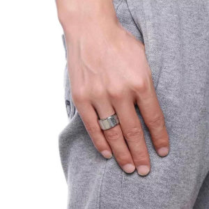 Nhẫn inox titan bát nhã tâm kinh