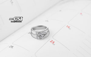 nhẫn đôi inox, nhẫn cặp inox hình trái tim đẹp không đen