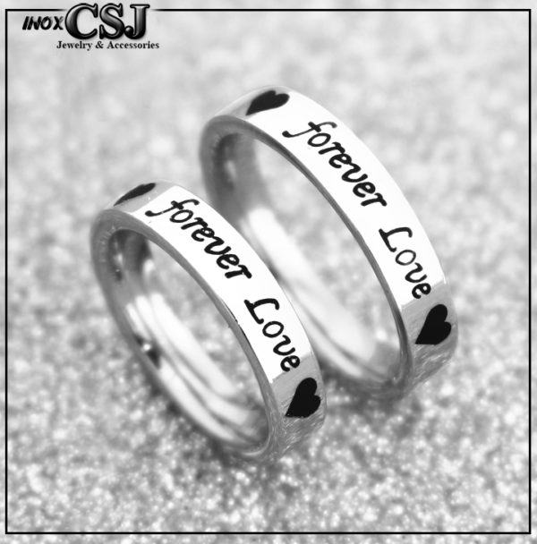 Công Sang chuyên bán sỉ nhẫn cặp forever love khắc đen, nhẫn đôi inox cao cấp, nhẫn cặp titan đẹp giá rẻ HCM