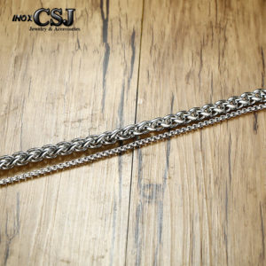 Trang sức inox nam Hàn Quốc, lắc tay nam inox cao cấp đẹp đôc đáo cá tính