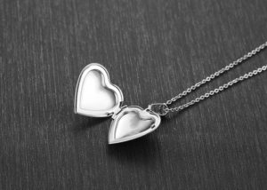 Dây chuyền ttan trái tim , Vòng cổ trái tim titan thời trang Hàn Quốc