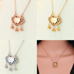 Dây chuyền vòng cổ hình khánh may mắn