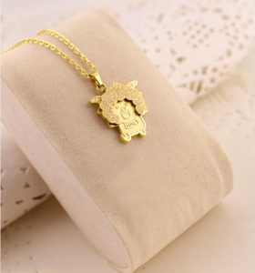 Dây chuyền titan con cừu