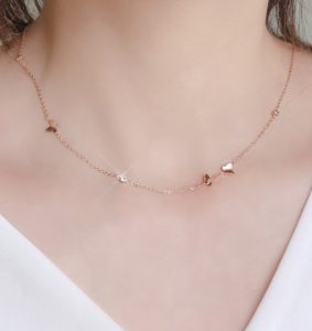 Dây chuyền bướm kết cách điệu cực xinh