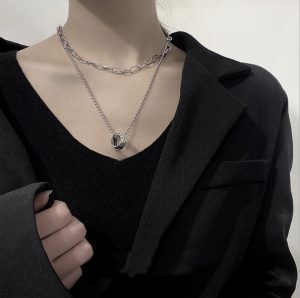Dây chuyền, vòng cổ titan thời trang Hiphop