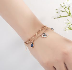 Lắc tay titan hình con mắt