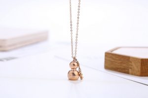 Dây chuyền titan, vòng cổ titan hồ lô