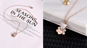 Dây chuyền titan con gấu