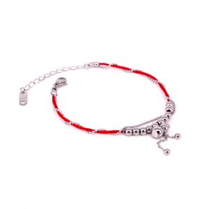 TA231b-Lắc tay titan chỉ đỏ lô hô