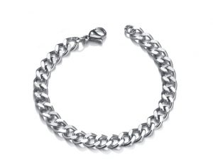LN145e-Lắc tay titan inox nữ kiểu lặc 5mm và 7mm