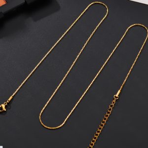 TN404c-Dây chuyền titan không kèm mặt