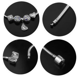 TA304e-Lắc vòng tay titan phong cách Pandora