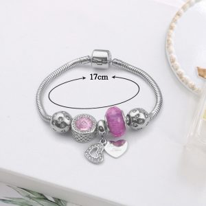 TA306a-Lắc vòng tay titan phong cách Pandora