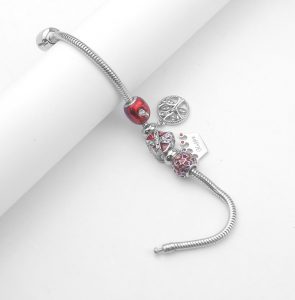 TA307e-Lắc vòng tay titan phong cách Pandora