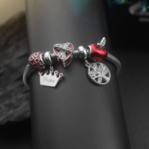 TA307e-Lắc vòng tay titan phong cách Pandora
