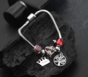 TA307g-Lắc vòng tay titan phong cách Pandora