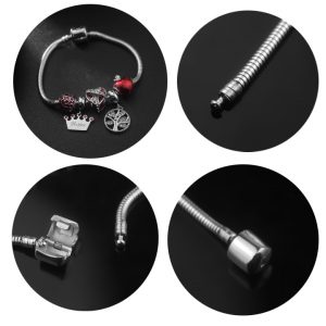 TA307j-Lắc vòng tay titan phong cách Pandora