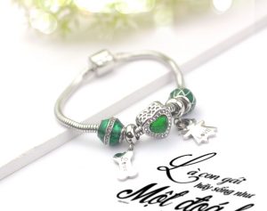 TA308b-Lắc vòng tay titan phong cách Pandora