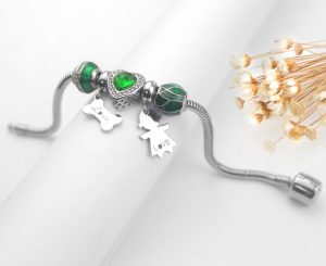 TA308c-Lắc vòng tay titan phong cách Pandora