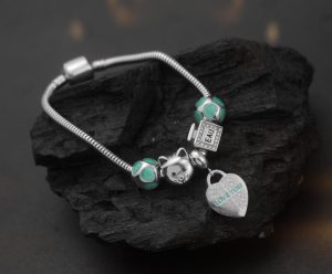 TA309e-Lắc vòng tay titan phong cách Pandora
