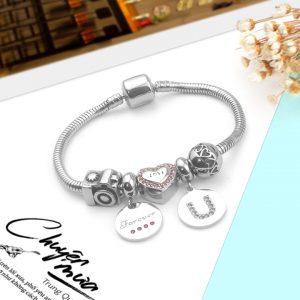 TA310b-Lắc vòng tay titan phong cách Pandora