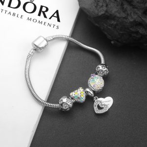 TA311e-Lắc vòng tay titan phong cách Pandora