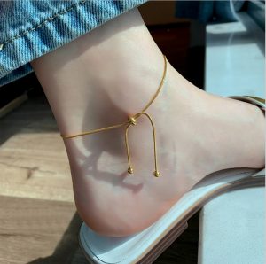 TA652j-Lắc chân titan mì tròn nhỏ