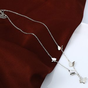 TN460h-Dây chuyền titan con bướm cách điệu