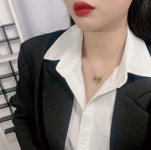 TN472d-Dây chuyền titan kiểu tua thời trang