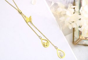 TN480b-Dây chuyền titan con bướm