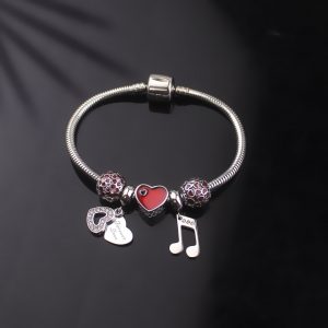 Lắc vòng tay titan phong cách Pandora TA316