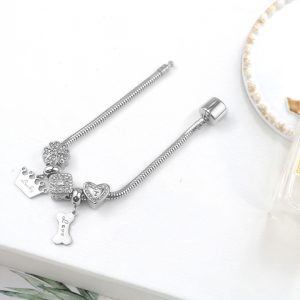 Lắc vòng tay titan phong cách Pandora TA317