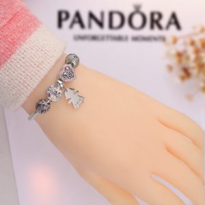 Lắc vòng tay titan phong cách Pandora TA323