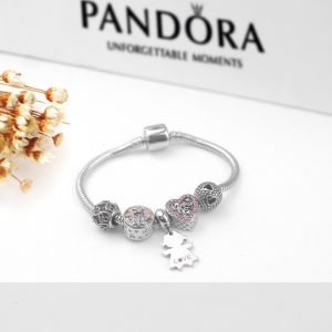 Lắc vòng tay titan phong cách Pandora TA323