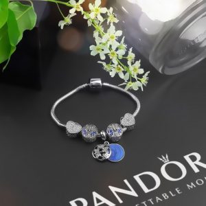 Vòng lắc tay titan phong cách pandora TA326